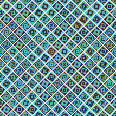 Color Rhombus tile tessellation pattern illustration