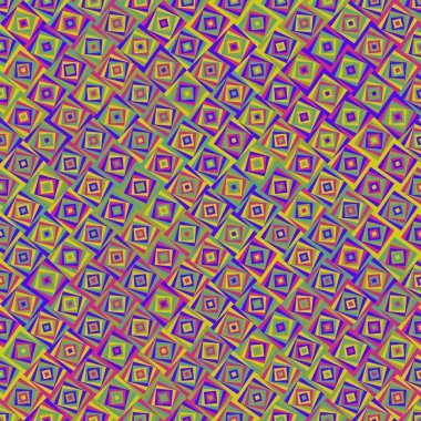 Color Rhombus tile tessellation pattern illustration