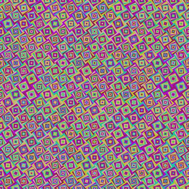 Color Rhombus tile tessellation pattern illustration