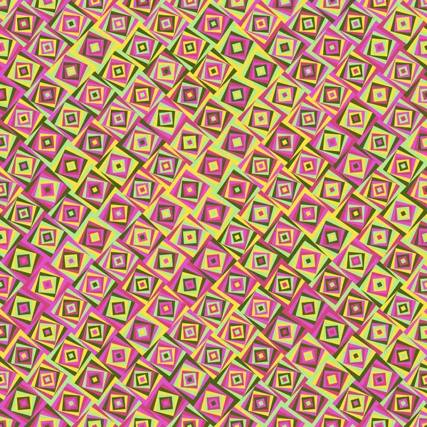 Color Rhombus Tile Tessellation Pattern Illustration — ストックベクタ