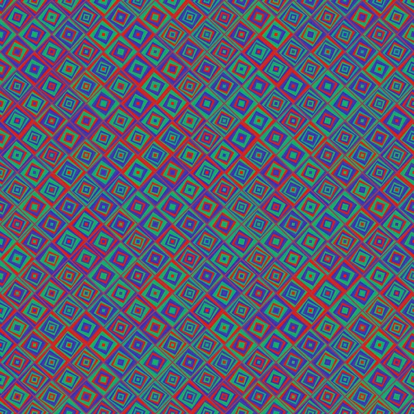 Color Rhombus Tile Tessellation Pattern Illustration — Stock vektor