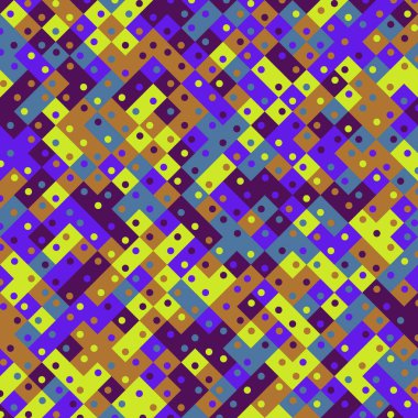 Color Rhombus tile tessellation pattern illustration