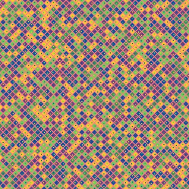 Color Rhombus tile tessellation pattern illustration