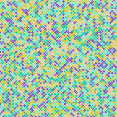 Color Rhombus tile tessellation pattern illustration