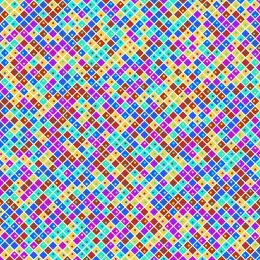 Color Rhombus tile tessellation pattern illustration