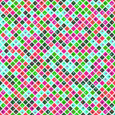 Color Rhombus tile tessellation pattern illustration