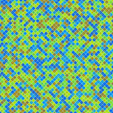 Color Rhombus tile tessellation pattern illustration