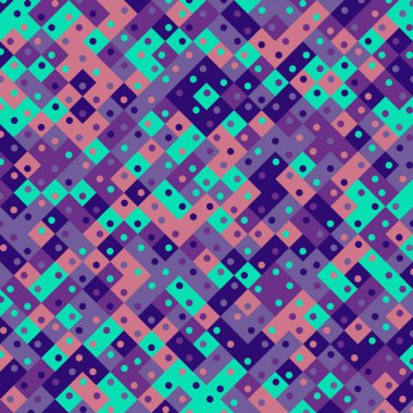 Color Rhombus tile tessellation pattern illustration