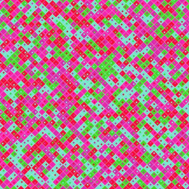 Color Rhombus tile tessellation pattern illustration