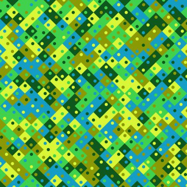 Color Rhombus tile tessellation pattern illustration