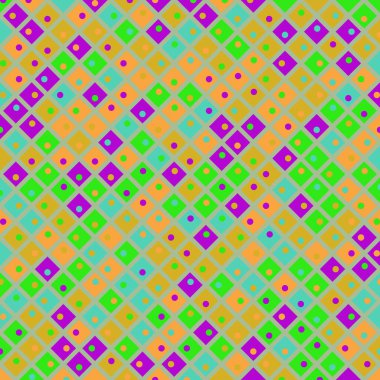 Color Rhombus tile tessellation pattern illustration
