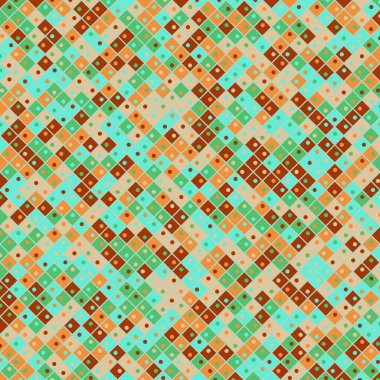 Color Rhombus tile tessellation pattern illustration