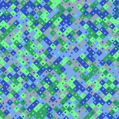 Color Rhombus tile tessellation pattern illustration