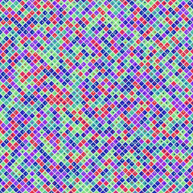 Color Rhombus tile tessellation pattern illustration