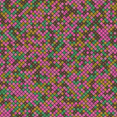 Color Rhombus tile tessellation pattern illustration