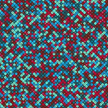 Color Rhombus tile tessellation pattern illustration