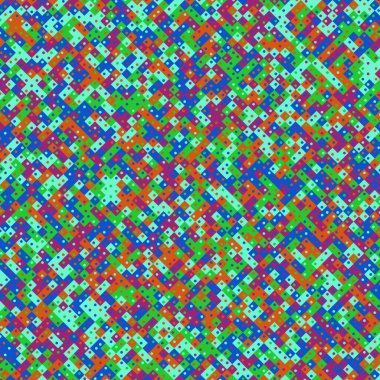 Color Rhombus tile tessellation pattern illustration