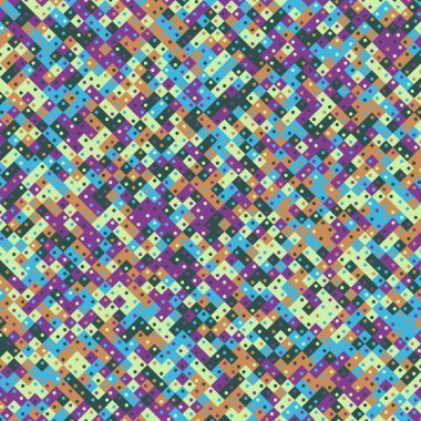 Color Rhombus tile tessellation pattern illustration