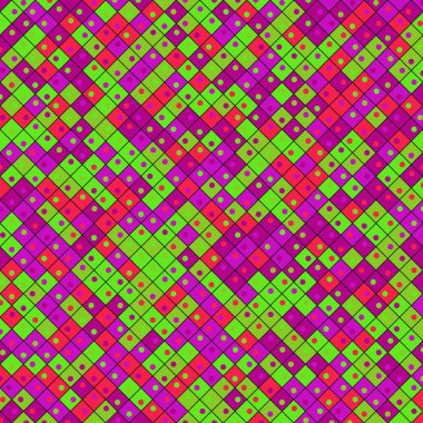 Color Rhombus tile tessellation pattern illustration
