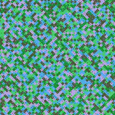 Color Rhombus tile tessellation pattern illustration