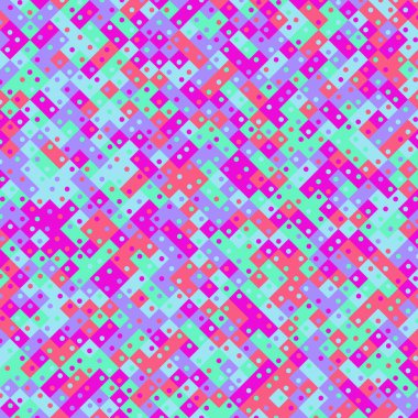Color Rhombus tile tessellation pattern illustration