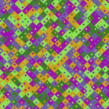 Color Rhombus tile tessellation pattern illustration