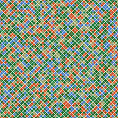 Color Rhombus tile tessellation pattern illustration