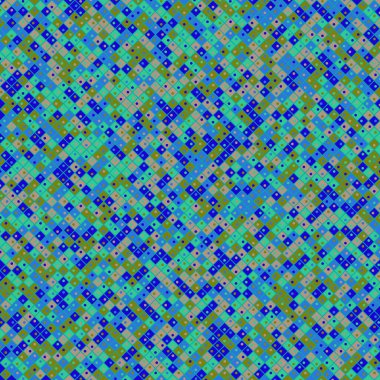 Color Rhombus tile tessellation pattern illustration