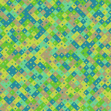Color Rhombus tile tessellation pattern illustration
