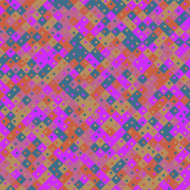 Color Rhombus tile tessellation pattern illustration