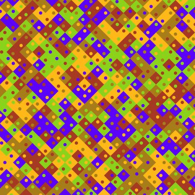 Color Rhombus tile tessellation pattern illustration