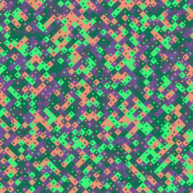 Color Rhombus tile tessellation pattern illustration