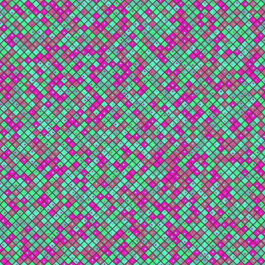 Color Rhombus tile tessellation pattern illustration