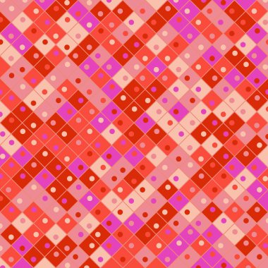 Color Rhombus tile tessellation pattern illustration