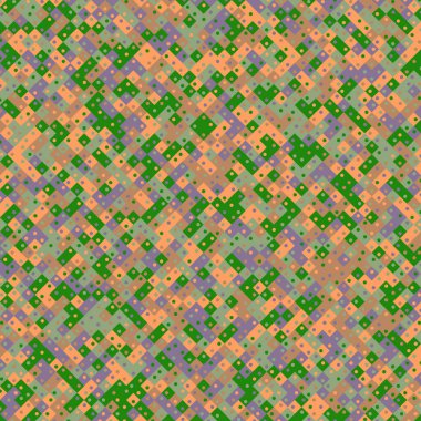 Color Rhombus tile tessellation pattern illustration