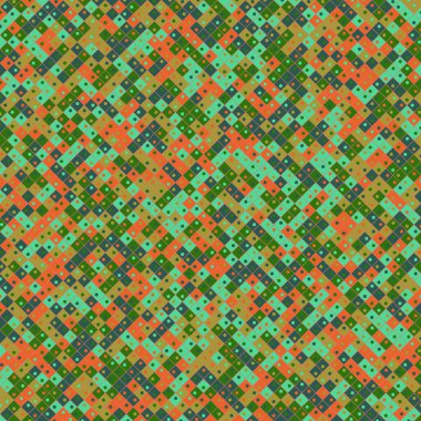 Color Rhombus tile tessellation pattern illustration