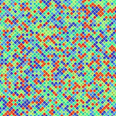 Color Rhombus tile tessellation pattern illustration