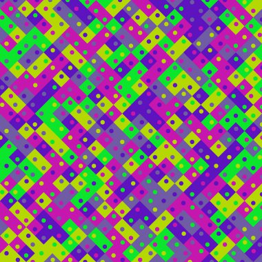 Color Rhombus tile tessellation pattern illustration