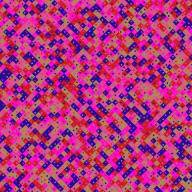 Color Rhombus tile tessellation pattern illustration