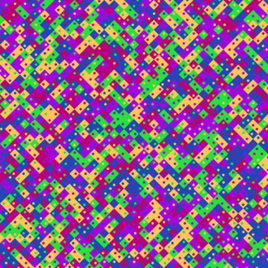 Color Rhombus tile tessellation pattern illustration