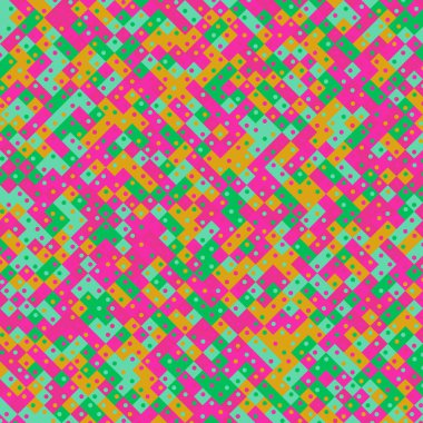 Color Rhombus tile tessellation pattern illustration