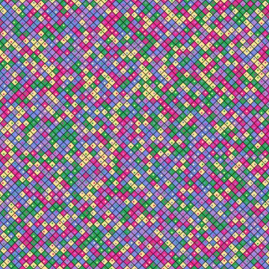 Color Rhombus tile tessellation pattern illustration