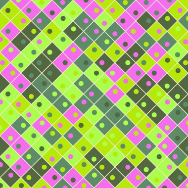 Color Rhombus tile tessellation pattern illustration