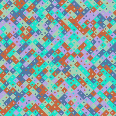 Color Rhombus tile tessellation pattern illustration