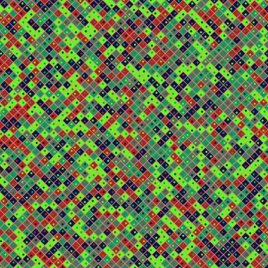 Color Rhombus tile tessellation pattern illustration