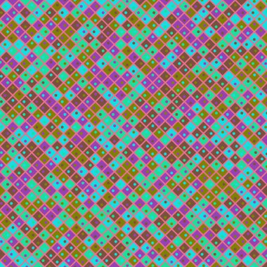 Color Rhombus tile tessellation pattern illustration