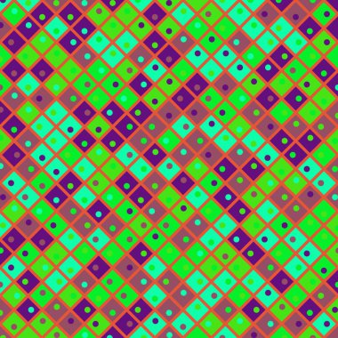 Color Rhombus tile tessellation pattern illustration