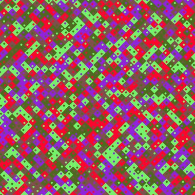 Color Rhombus tile tessellation pattern illustration