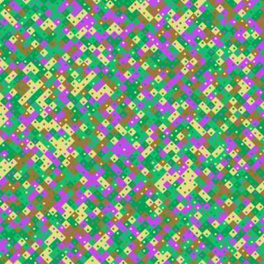 Color Rhombus tile tessellation pattern illustration