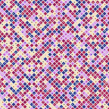 Color Rhombus tile tessellation pattern illustration